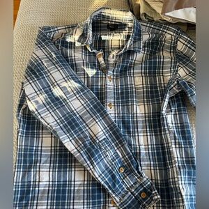 JCrew men’s plaid button down